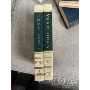 Vintage The World Book Year Book 1967 and 1978